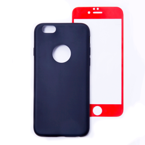 Kit rojo negro iPhone